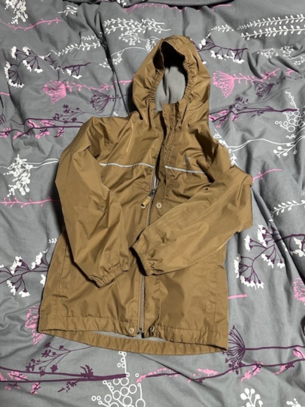 MEC aquanator rain jacket size 7 youth
